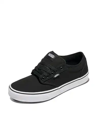 Vans Herren Atwood Canvas Sneaker in Schwarz und Weiß
