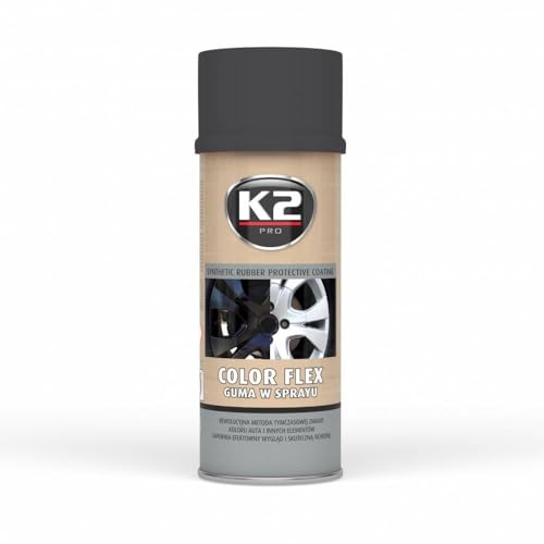 Sprühfolie K2 Color Flex in Schwarz-Matt für Fahrzeuganpassungen