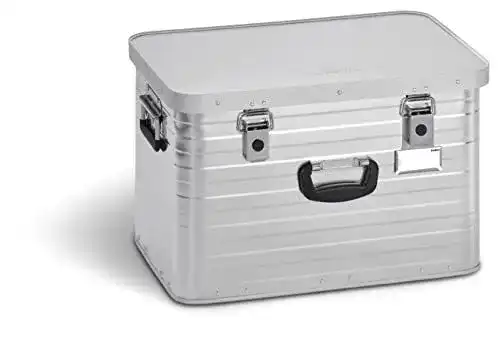 Alubox Enders Toronto 63 L – Stapelbare Aluminiumbox mit Sicherheitsverschlüssen