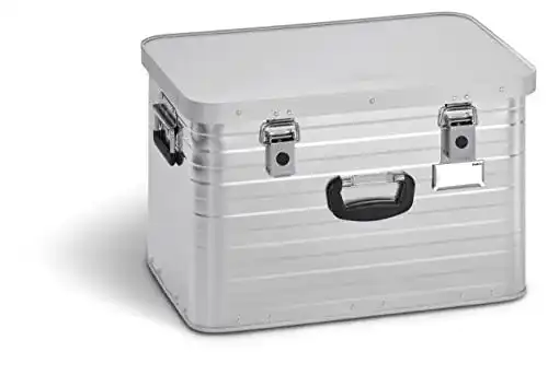 Alubox Enders Toronto 63 L – Stapelbare Aluminiumbox mit Sicherheitsverschlüssen