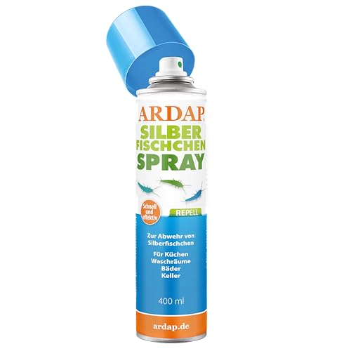 Silberfisch-Spray Ardap Repell 400ml – Mittel gegen Silberfische