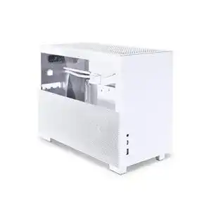 Mini-ITX-Gehäuse Lian Li Q58 Weiß mit PCIe 4.0 Riser Kabel