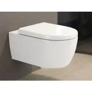 Wand-WC spülrandlos SSWW für Gäste-WC mit Softclose-Funktion