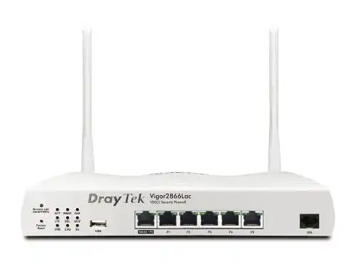DrayTek Vigor2866Lac Router mit 4G LTE und G.Fast Technologie