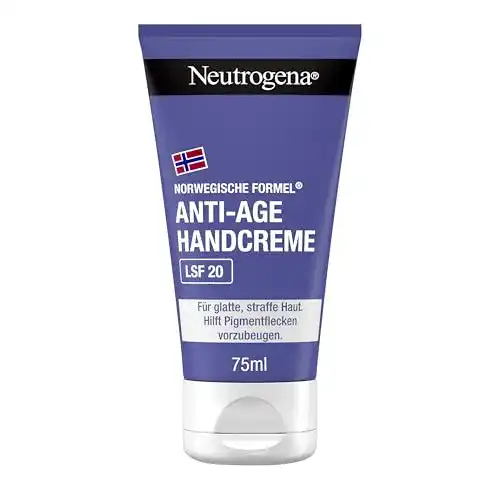 Neutrogena Anti-Aging Handcreme mit LSF 20 und Kollagen, 75 ml