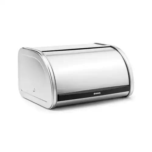 Brotkasten aus Edelstahl von Brabantia, mattiert, One Size