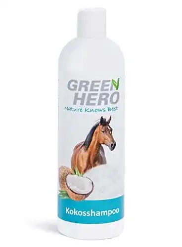 Pferdeshampoo Green Hero mit Kokosöl für intensive Pflege – 500ml