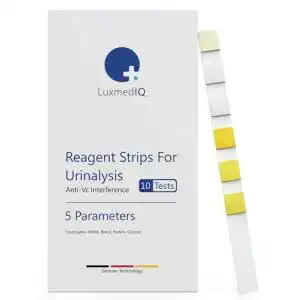 Luxmediq Urinstreifen 10x für 5 Parameter im Urin-Test