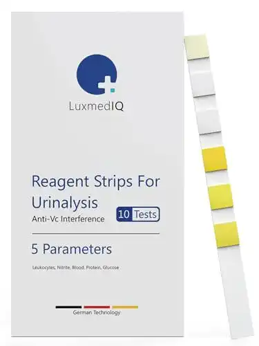 Luxmediq Urinstreifen 10x für 5 Parameter im Urin-Test