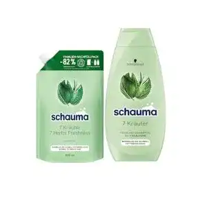 Schauma 7 Kräuter Shampoo Nachfüllpack für Männer 800 ml