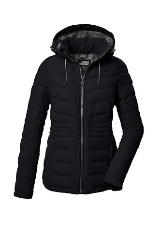 Steppjacke Damen Killtec mit abzippbarer Kapuze und wasserabweisend
