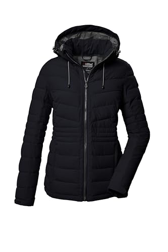 Steppjacke Damen Killtec mit abzippbarer Kapuze und wasserabweisend