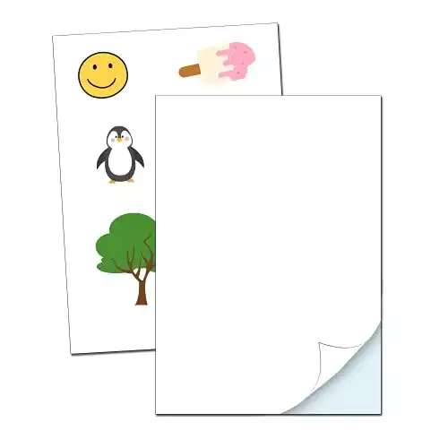 Stickerpapier Townstix 15 Blatt – Vinylfolie für individuelle Aufkleber
