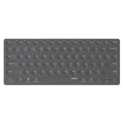Rapoo E9600M kabellose Tastatur mit Aluminium Design und Bluetooth