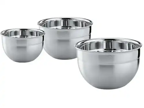 Edelstahl-Schüssel-Set Rösle, 3-teilig, vielseitig und pflegeleicht
