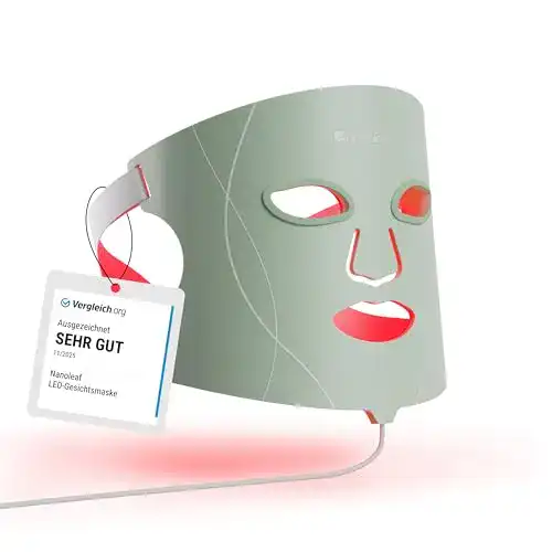 Lichttherapie-Maske Nanoleaf LED-Gesichtsmaske mit 7 Lichtmodi