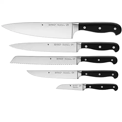 WMF Spitzenklasse Plus 5-teiliges Messerset, Made in Germany
