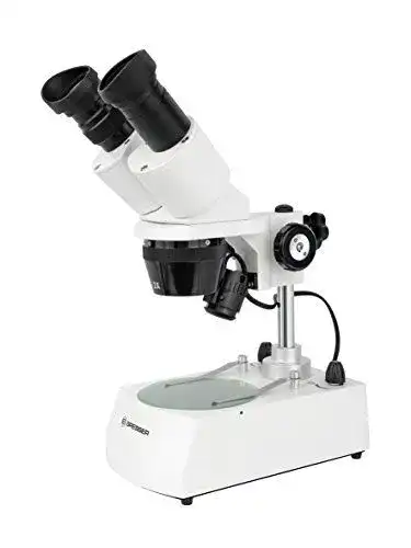 Bresser Mikroskop 3D Stereo Auflicht- und Durchlichtfunktion