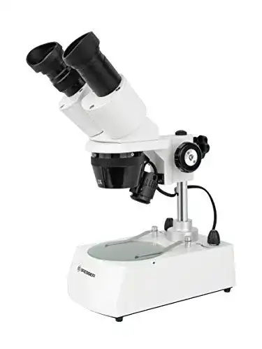 Bresser Mikroskop 3D Stereo Auflicht- und Durchlichtfunktion