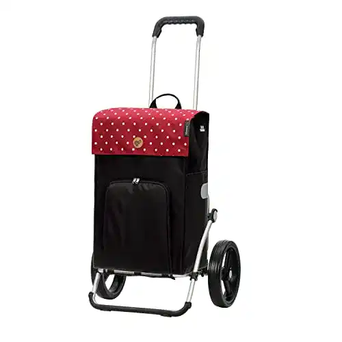 Andersen Einkaufstrolley Royal Shopper Malit rot 49 L