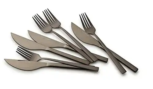 Pizzabesteck Echtwerk Set aus Edelstahl für 4 Personen