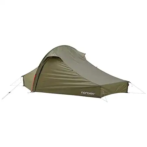 Nordisk Telemark 2.2 PU Zelt in oliv für Wanderer und Trekker