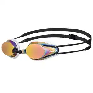 Arena Tracks Mirror Schwimmbrille für Erwachsene mit Antibeschlag und UV-Schutz