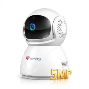 IP Kamera Indoor Ctronics 5MP PTZ WLAN Überwachungskamera