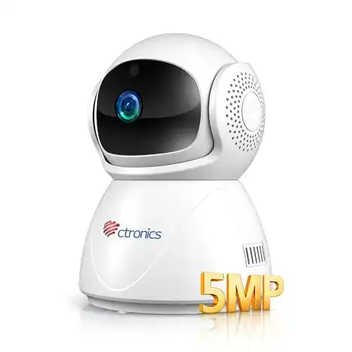 IP Kamera Indoor Ctronics 5MP PTZ WLAN Überwachungskamera