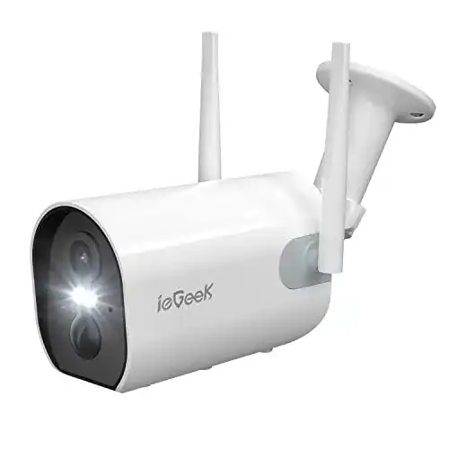 Überwachungskamera für Außenbereich ieGeek 2K 3MP
