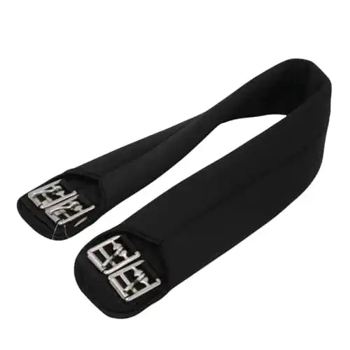 Sattelgurt Amesbichler AMKA Soft Langgurt aus Neopren in Schwarz