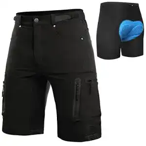 Cycorld MTB Hose Herren Schnelltrocknend mit 4D Sitzpolster