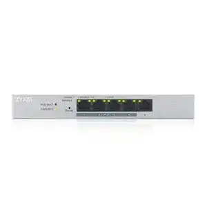 Zyxel 5-Port Gigabit Switch mit Smart Managed PoE+ und 60 Watt