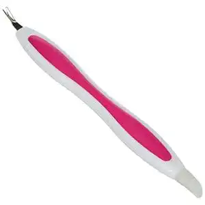 Nagelhautmesser Titania Softtouch mit Gummihut auf Blisterkarte
