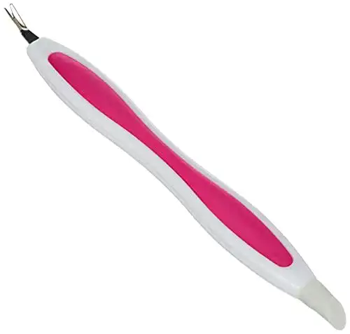 Nagelhautmesser Titania Softtouch mit Gummihut auf Blisterkarte