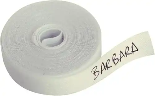Namensaufkleber für Kleidung mit 1 Rolle Klebeband 3m x 1cm