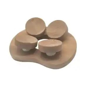 Sauna Kopfstütze Halu – Ergonomisches Kissen aus Rotzeder