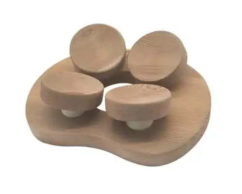 Sauna Kopfstütze Halu – Ergonomisches Kissen aus Rotzeder