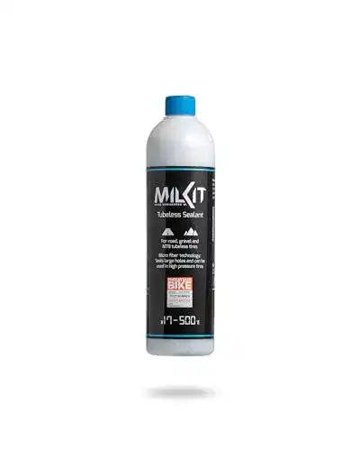 Tubeless Dichtmilch milKit 500 ml Flasche für Fahrradreifen