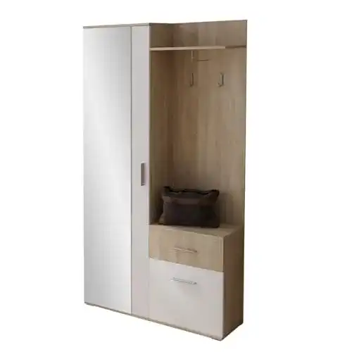 Flurgarderobe Mirjan24 Garderoben-Set Epic mit Wandgarderobe und Schuhschrank