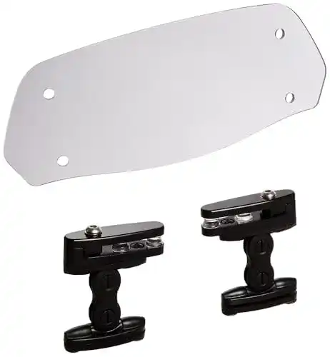 Motorrad Windschild Puig 6319H Spoilerscheibe Clip-on getönt