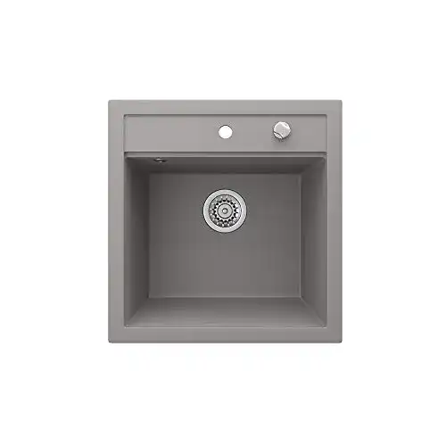 Küchenspüle Bergström Spülbecken Tesa Beton 50 x 49 cm