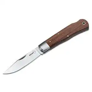 Böker Plus Lockback Bubinga Taschenmesser EDC 440C Stahl