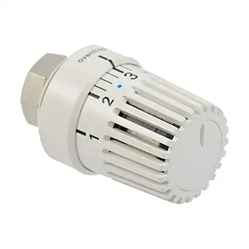 Oventrop Thermostat Uni LH mit Nullstellung, weiß, 7-28 °C