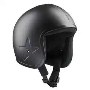 Bandit Jet SKY3 Offener Motorradhelm in Matt Schwarz