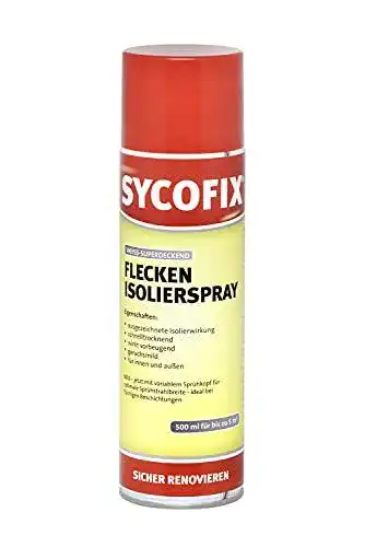 Isolierspray Sycofix Fleckenisolier Spray weiß für Fleckendecker