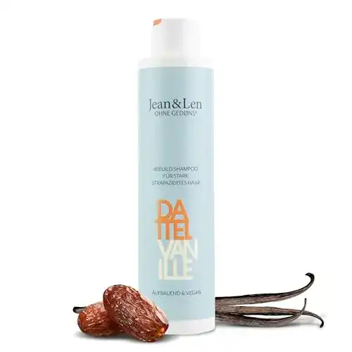 Jean & Len Rebuild Shampoo Dattel & Vanille für strapaziertes Haar