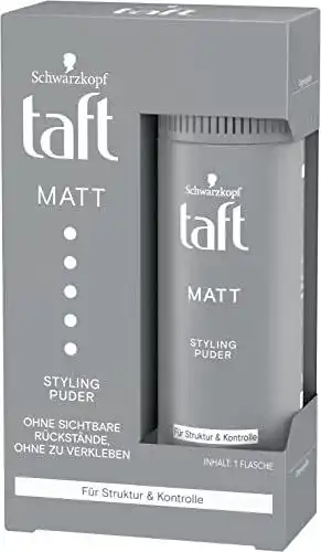 Haarpuder Taft Matt Puder (10 g) für Struktur und Kontrolle
