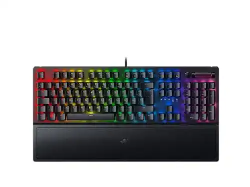 Gaming-Tastatur Razer BlackWidow V3 mit Green Switch