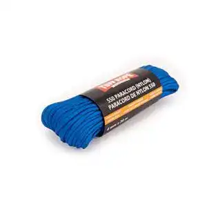 Reepschnur Tuff Rope Paracord 550 Nylon 4mm in Blau, 30 Meter